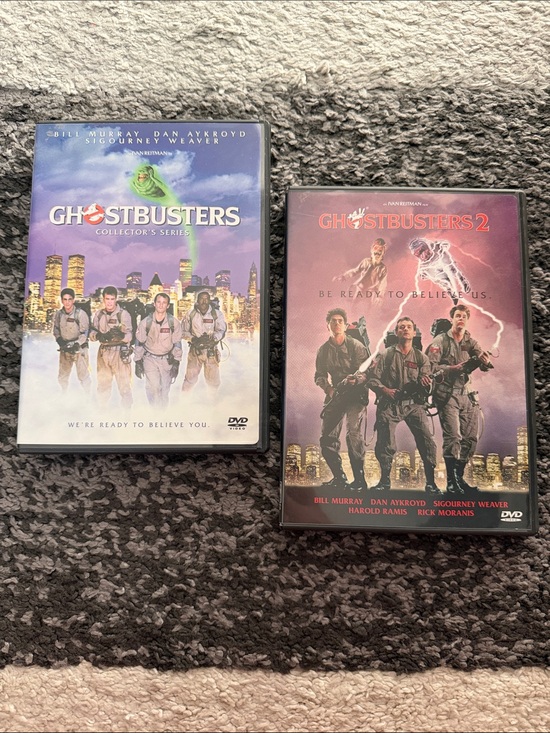 Other - Ghostbusters (1984) and Ghostbusters II (1989) full-length movies DVDs, EUC!